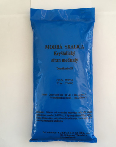 Agrichem Modrá skalica - síran měďnatý 1kg