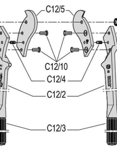FELCO C12 Dvouruční kleště