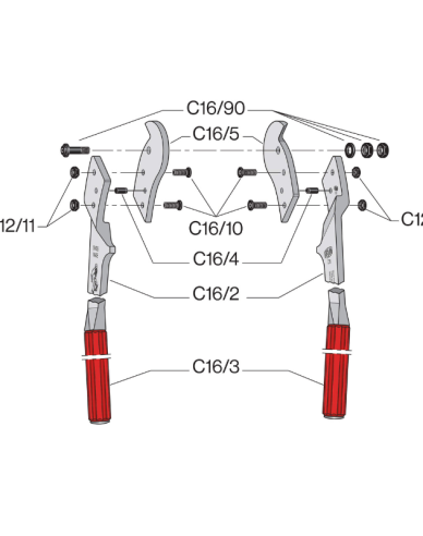 FELCO C16 Dvouruční kleště