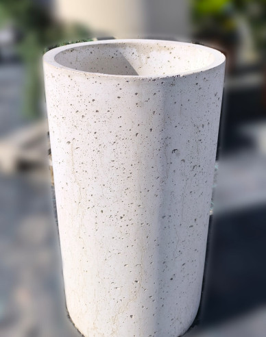 Květináč Terratico Fusion Oslo L Platinum