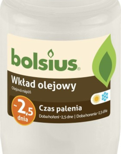 Náplň do parafínového oleje Bolsius 20ks