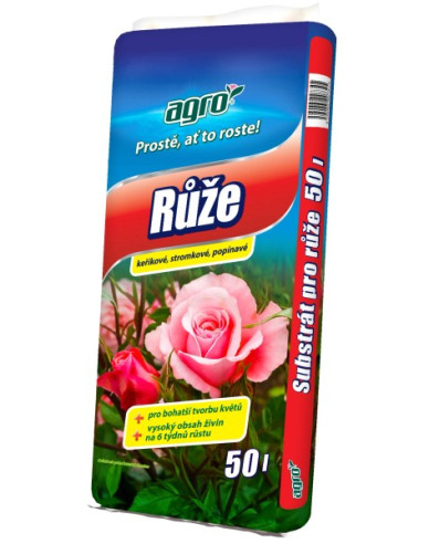 Agro substrát pro růže 50l