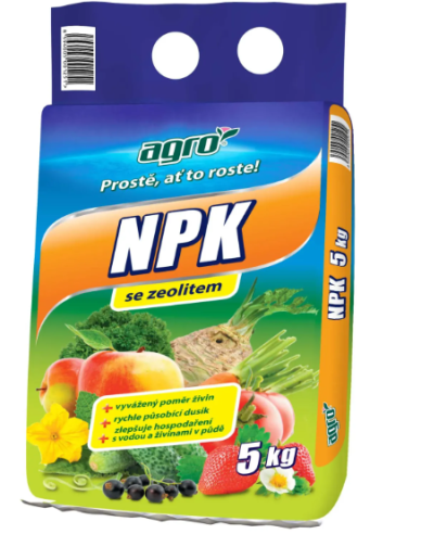 AGRO NPK 11 - 7 - 7 se zeolitem 5 kg
