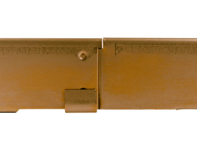 Ocelový obrubník Corten L 200 x 5 x 5 cm