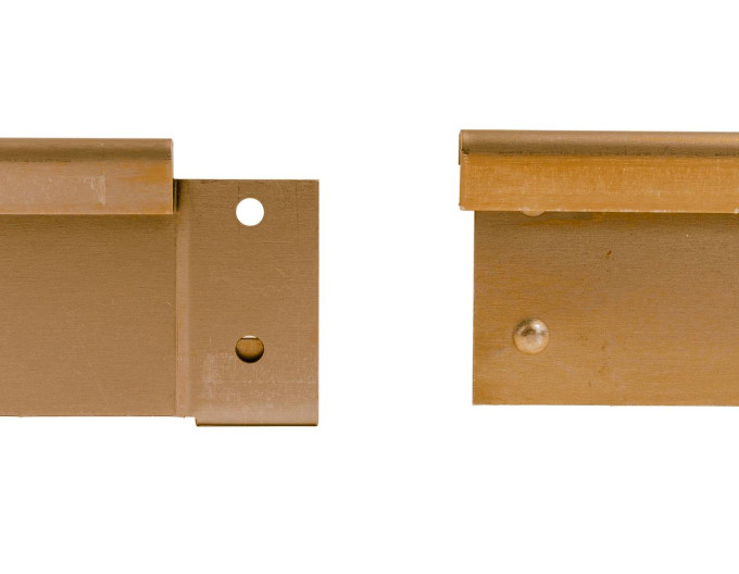 Ocelový obrubník Corten L 200 x 5 x 5 cm