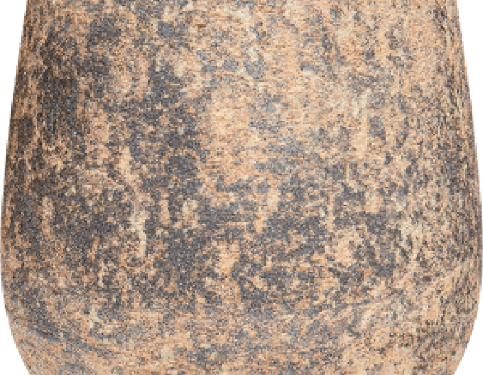 Hliněný květináč „Baq Atlas High Brown“
