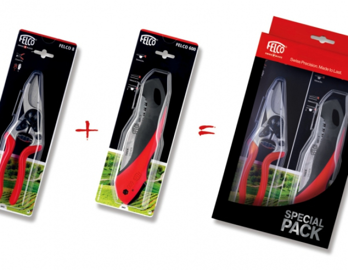 Nůžky FELCO 8 + pila FELCO 600