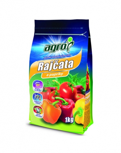 Agro organominerální hnojivo pro rajčata a papriky 1 kg