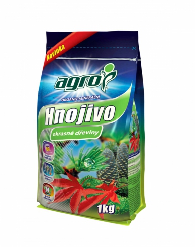 Agro organicko - minerální hnojivo pro okrasné dřeviny 1kg