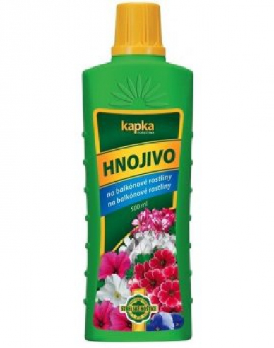 Kapka Hnojivo pro balkónové rostliny 0,5l