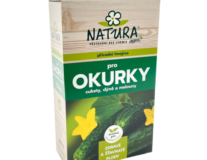 NATURA Organické hnojivo pro okurky, cukety 1,5kg