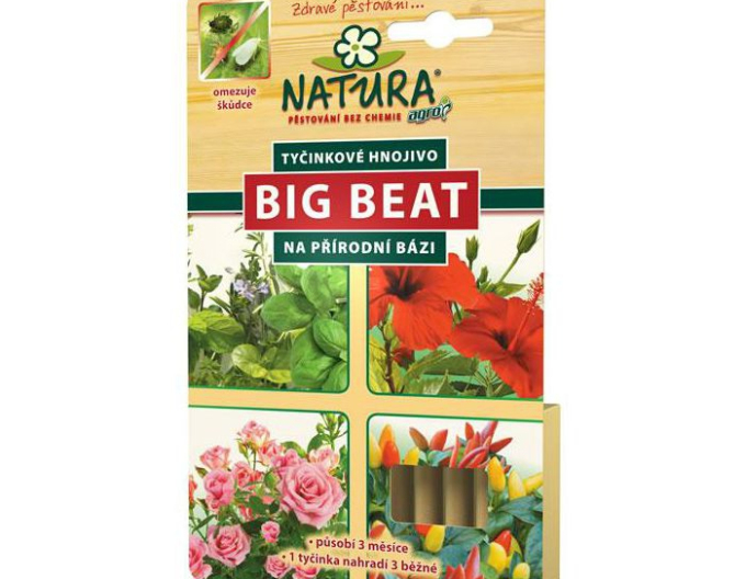 NATURA BIG BEAT BARN FOOD 3 - měsíční 12ks