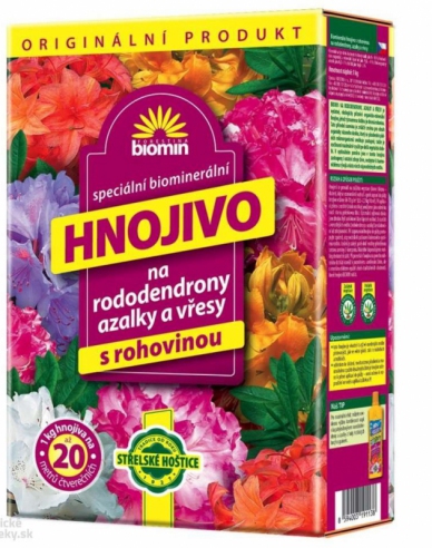 Forestina Organicko - minerální hnojivo pro rododendrony, azalky a vřesy s rohovinou 1kg