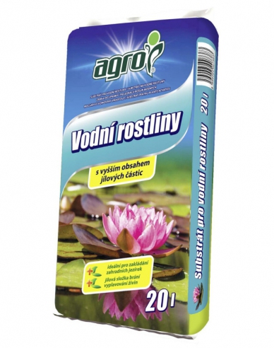 AGRO Substrát pro vodní rostliny 20l
