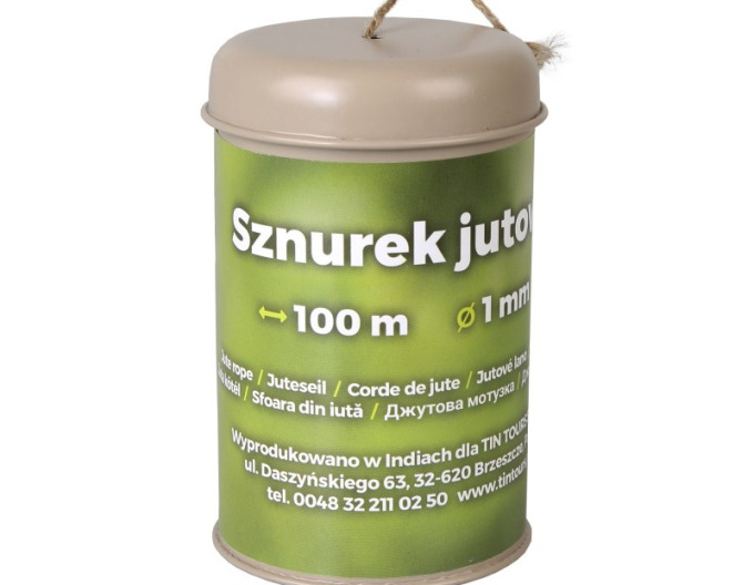 Jutový provázek 1 mm ( 100 m )